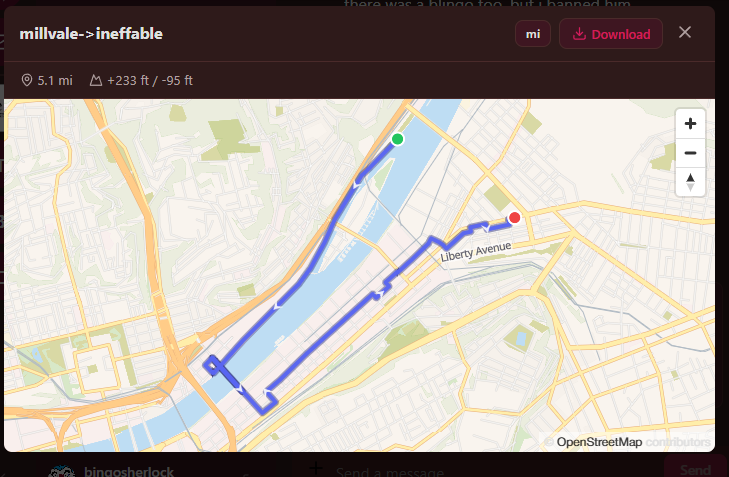 Screenshot: GPX expanded